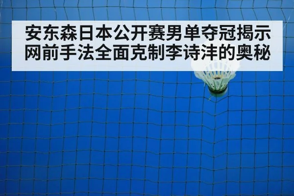 badminton net shot